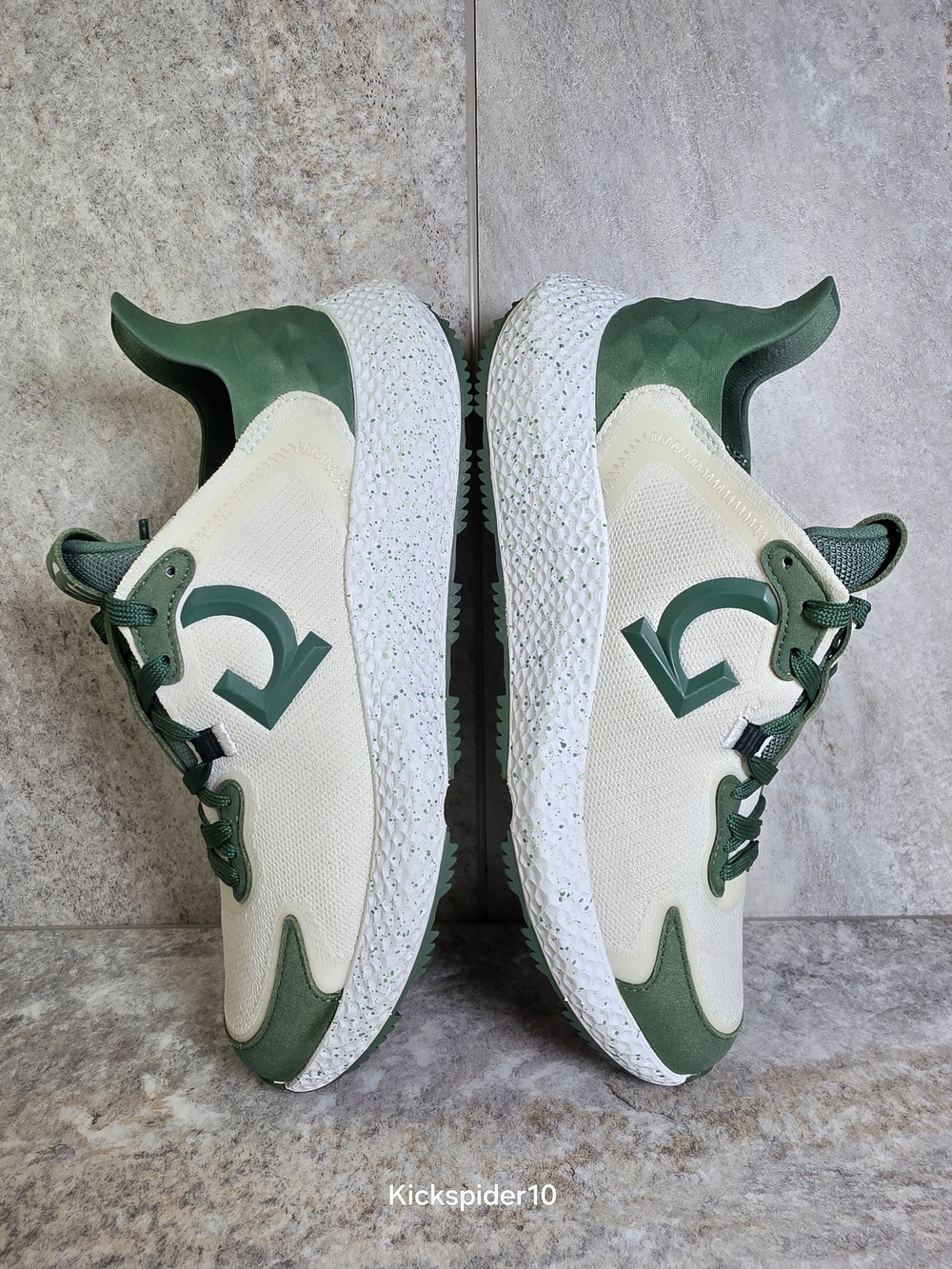 G/FORE Men's Athletic Sneakers in Green and White - Picture 7 of 10